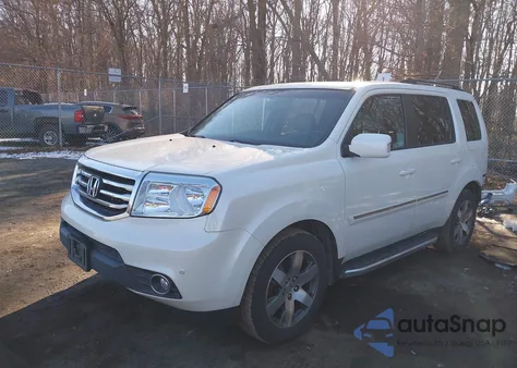 2014 Honda Pilot Touring из США, поврежденный, VIN 5FNYF4H93EB051562